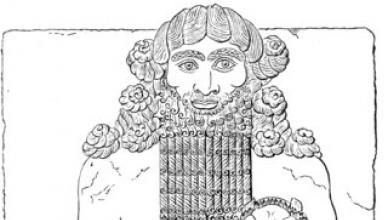 The Epic of Gilgamesh briefly by tables